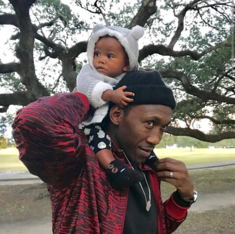 Bari Najma Ali with her father, Mahershala Ali.